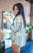 Kambrie Relaxed Patchwork Plaid Flannel Shirt - Southern Chic Tees & Boutique