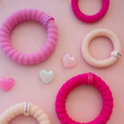 Kiss & Tell Small Teleties Nylon Hair Ties - Southern Chic Tees & Boutique