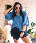 Lace Tiered Activewear Shorts | Cross - Waist Flowy Gym Shorts Black - Southern Chic Tees & Boutique