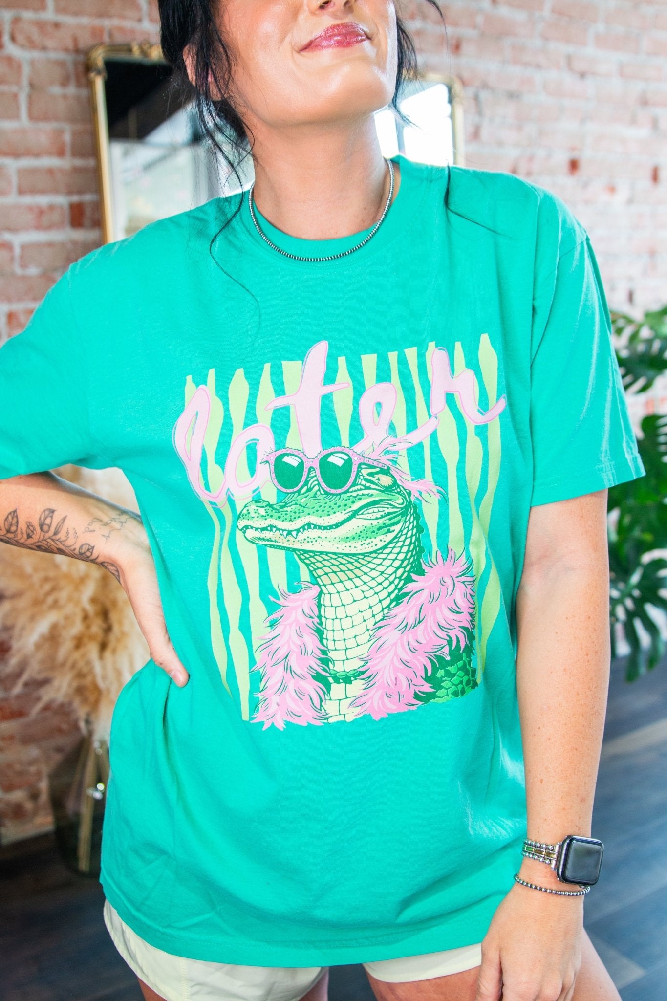 "Later Gater" Retro Graphic Tee | Premium Comfort Colors Cotton - Southern Chic Tees & Boutique