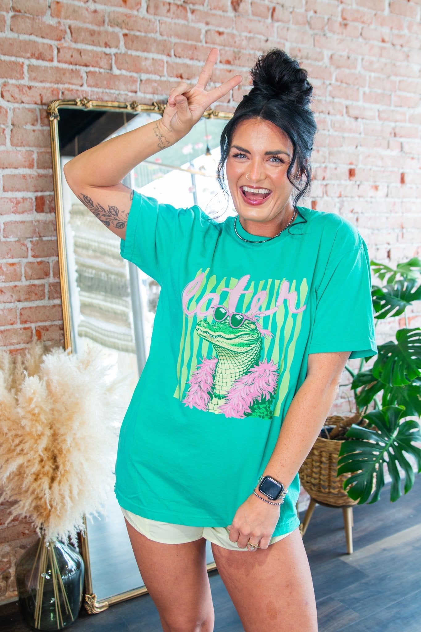 "Later Gater" Retro Graphic Tee | Premium Comfort Colors Cotton - Southern Chic Tees & Boutique