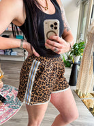 Leopard Terry Shorts - Southern Chic Tees & Boutique