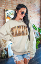 Leopard Wildcats Graphic Sweatshirt - Southern Chic Tees & Boutique