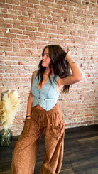 Light Wash Denim Cowgirl Vest - Southern Chic Tees & Boutique