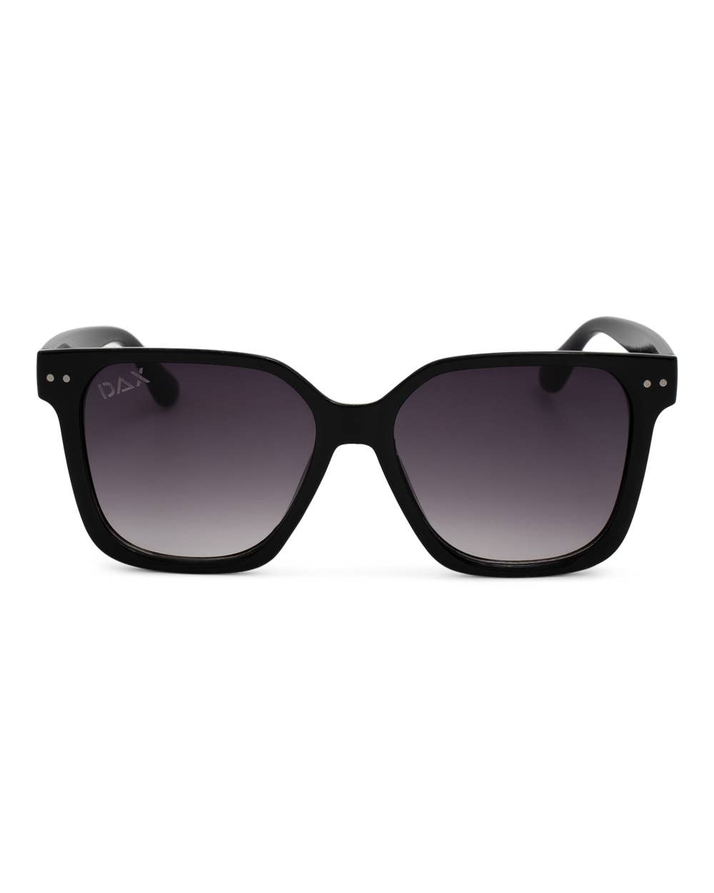 Linny - Women's Oversized Horn Frame Sunglasses: Black - Southern Chic Tees & Boutique