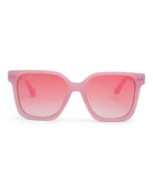 Linny - Women's Oversized Horn Frame Sunglasses: Pink - Southern Chic Tees & Boutique