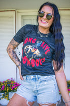 Long Live Cowboys Black Camo Graphic Tee - Southern Chic Tees & Boutique