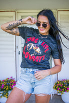 Long Live Cowboys Black Camo Graphic Tee - Southern Chic Tees & Boutique