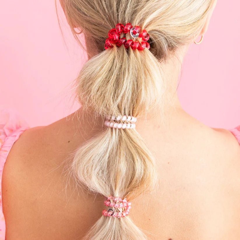 Love You Mean It Large Teleties Hair Ties - Southern Chic Tees & Boutique