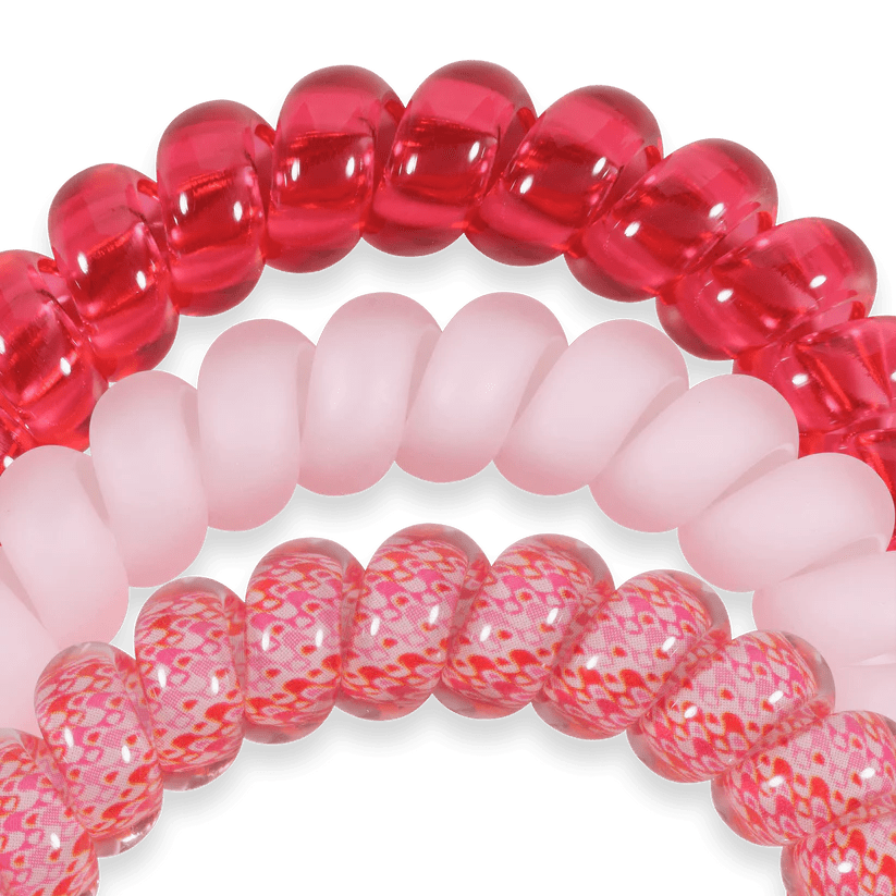 Love You Mean It Large Teleties Hair Ties - Southern Chic Tees & Boutique