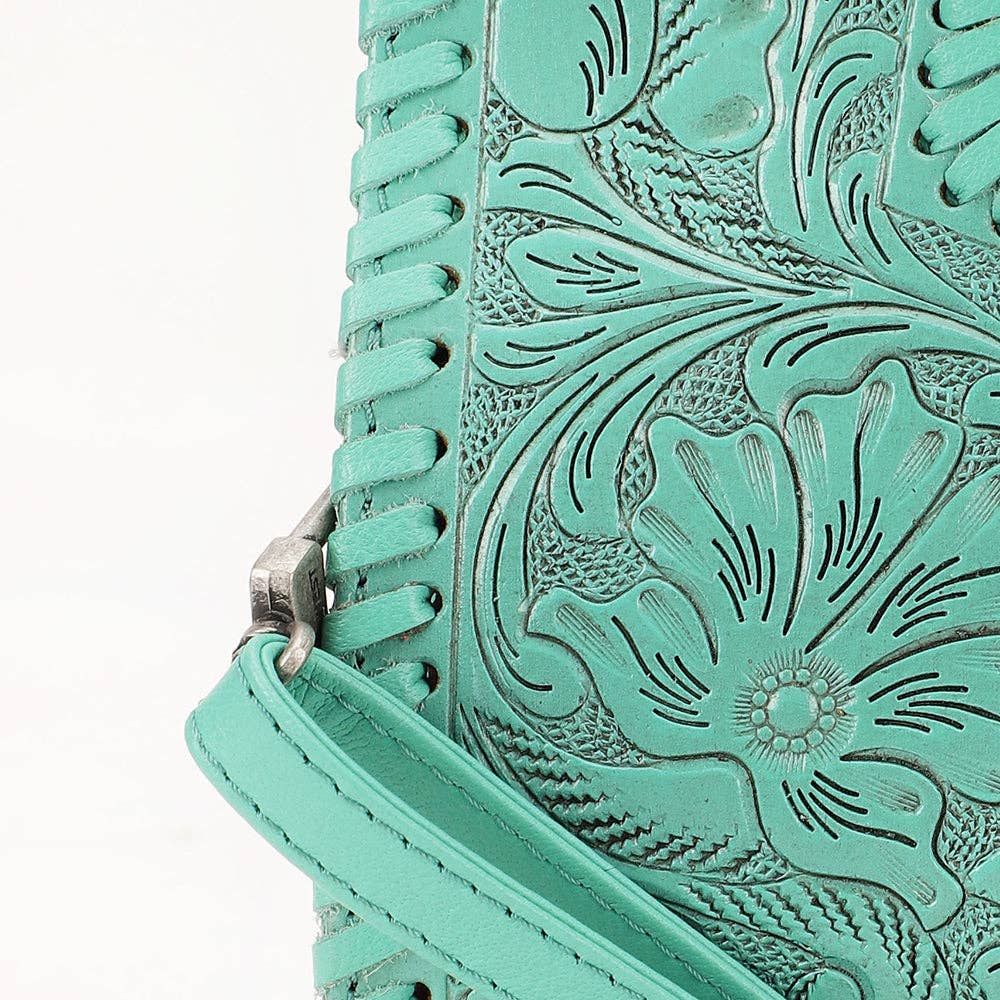 Loyal West Alma Medium Bag Turquoise - Southern Chic Tees & Boutique