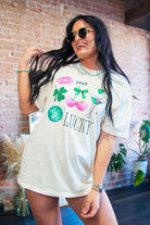 Lucky Girl Graphic Tee - Southern Chic Tees & Boutique