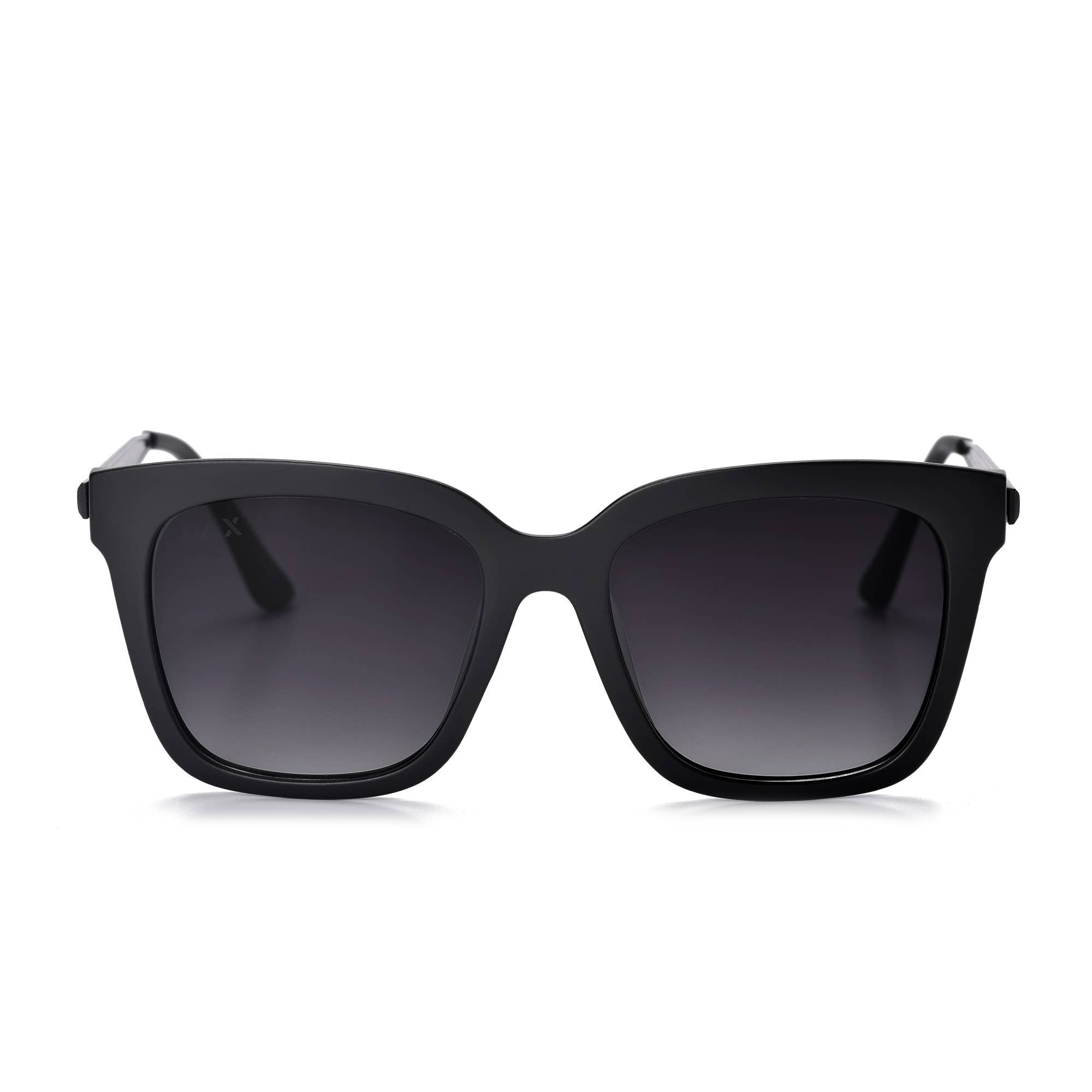 Lyla - Polarized Medium Cat Eye Sunglasses: Black - Southern Chic Tees & Boutique