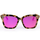 Lyla - Polarized Medium Cat Eye Sunglasses: Hot Pink - Southern Chic Tees & Boutique