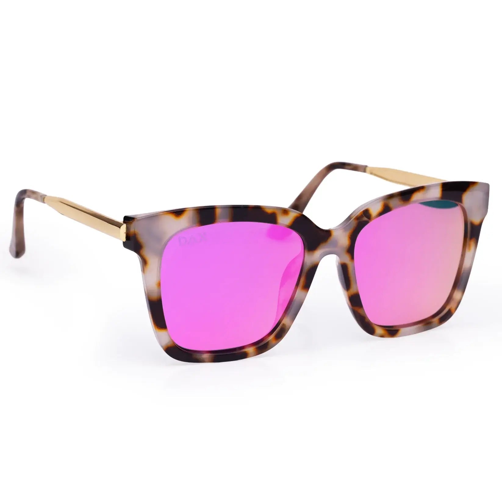 Lyla - Polarized Medium Cat Eye Sunglasses: Hot Pink - Southern Chic Tees & Boutique