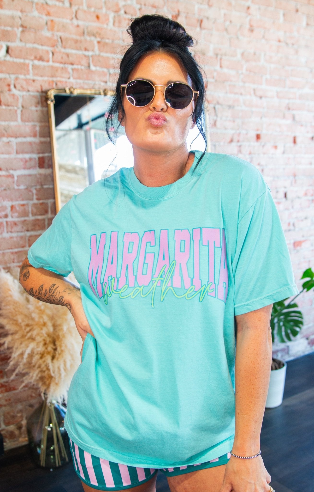 Margarita Weather Comfort Colors Graphic Tee - Southern Chic Tees & Boutique