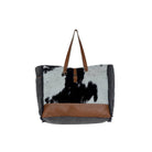 Matty Affair Canvas & Hairon Bag - Southern Chic Tees & Boutique