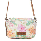 Meadow Song Cotton & Leather Crossbody Bag in Lemon Blossom: Lemon Blossom - Southern Chic Tees & Boutique