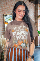 Meet Me at the Pumpkin Patch Graphic Tee - Southern Chic Tees & Boutique