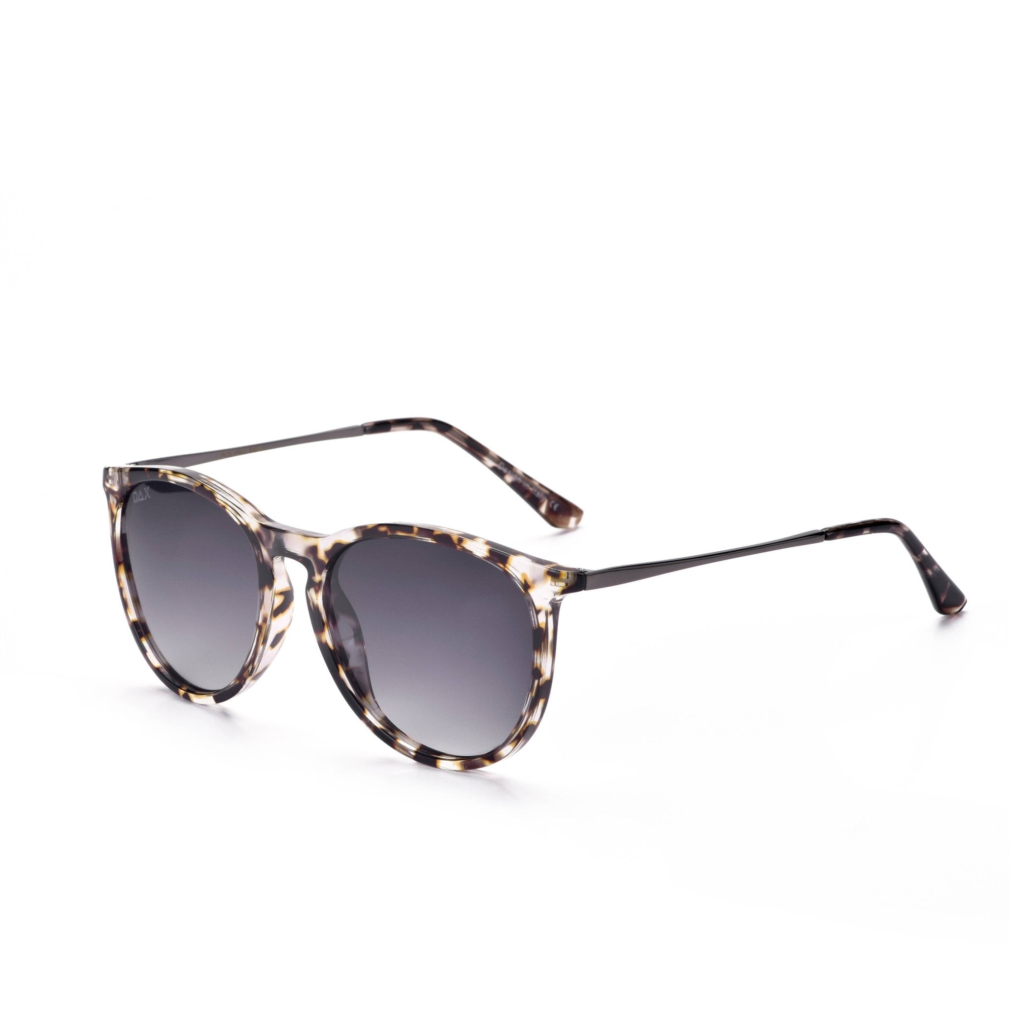 Midnight - Women's Polarized Medium Horn Sunglasses: Ash - Southern Chic Tees & Boutique