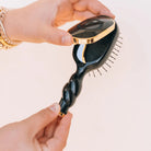 Mini Detangler Hair Brush for Medium Hair - Jet Black - Mini - Southern Chic Tees & Boutique