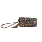 Myra Wildflower Story Handtooled Leather Wallet in Earth Bloom: Earth Bloom - Southern Chic Tees & Boutique