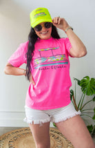 Neon Boatin' Graphic Tee - Southern Chic Tees & Boutique