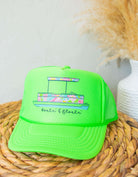 Neon Boatin' Trucker Hat - Southern Chic Tees & Boutique