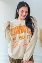 OSU Cowboys Thrifted Sweatshirt - Southern Chic Tees & Boutique