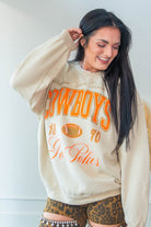 OSU Cowboys Thrifted Sweatshirt - Southern Chic Tees & Boutique