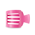 Paradise Pink Teleties Flat Square Clip - Southern Chic Tees & Boutique