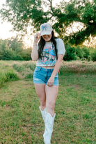 Patriotic Bow Trucker Hat - Southern Chic Tees & Boutique