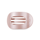 Pearly Pink Teleties Flat Round Clip - Southern Chic Tees & Boutique