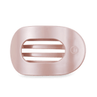 Pearly Pink Teleties Flat Round Clip - Southern Chic Tees & Boutique