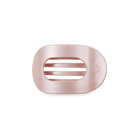 Pearly Pink Teleties Flat Round Clip - Southern Chic Tees & Boutique