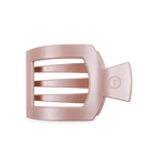 Pearly Pink Teleties Flat Square Clip - Southern Chic Tees & Boutique