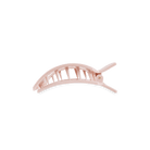 Pearly Pink Teleties Flat Square Clip - Southern Chic Tees & Boutique