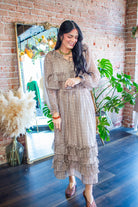 Picnic-Perfect Plaid Ruffle Midi Skirt - Southern Chic Tees & Boutique