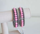Pink Western Stretch Bracelet - Southern Chic Tees & Boutique