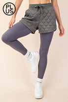 Plus Quilted Short - Southern Chic Tees & Boutique