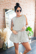 Polka Dot Bubble Tank & Short Set - Southern Chic Tees & Boutique