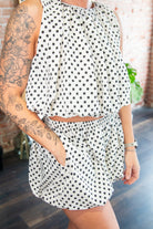 Polka Dot Bubble Tank & Short Set - Southern Chic Tees & Boutique