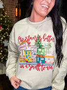 Ponca City Small Town Christmas Sweatshirt - Southern Chic Tees & Boutique