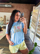 Pray Patchwork Graphic Tee - Southern Chic Tees & Boutique
