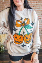 Pumpkin Cherries Sweatshirt - Southern Chic Tees & Boutique