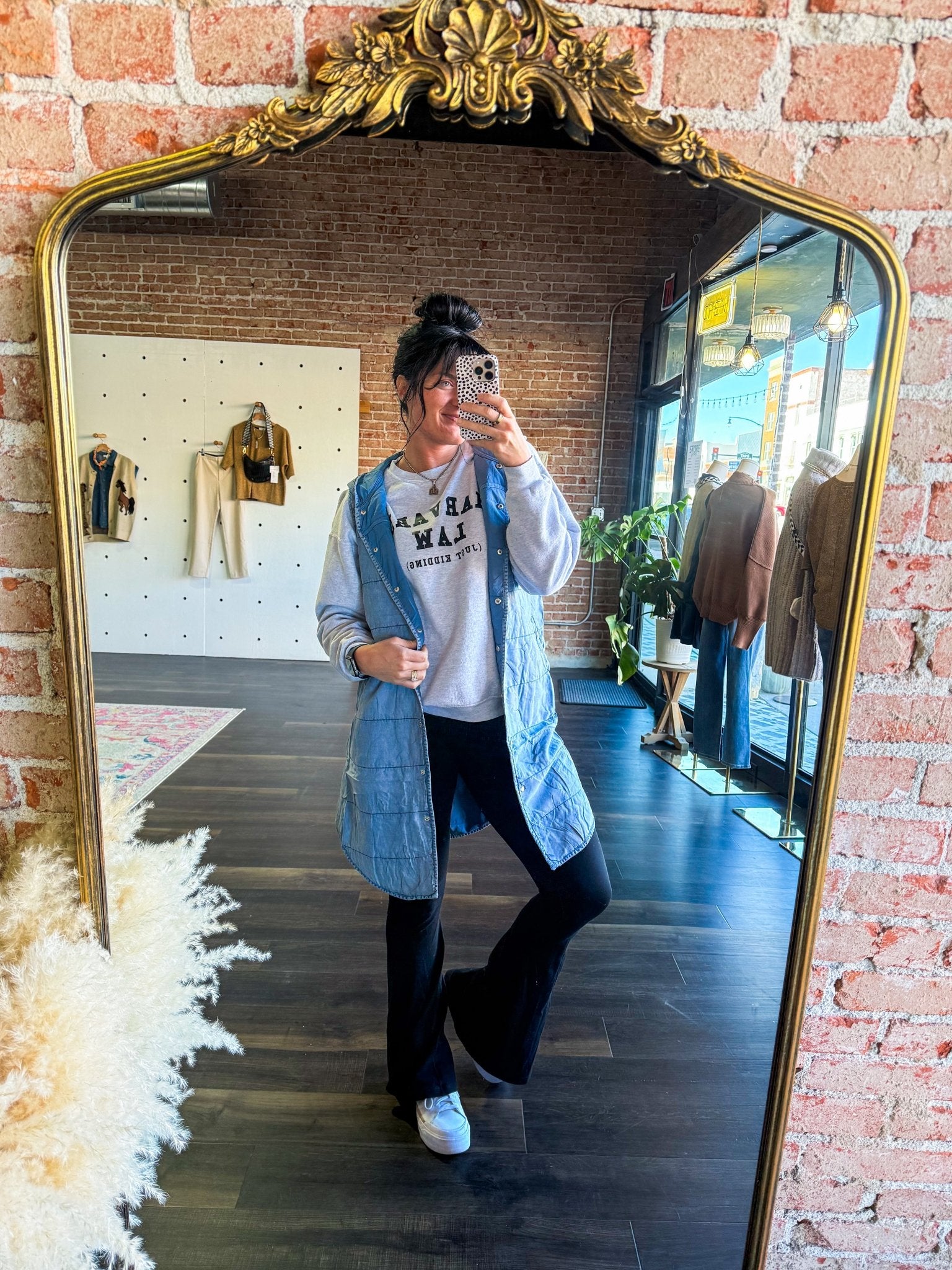 Quincy Quilted Duster Vest - Southern Chic Tees & Boutique