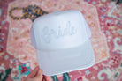 Rhinestone Bride Trucker Hat - Southern Chic Tees & Boutique
