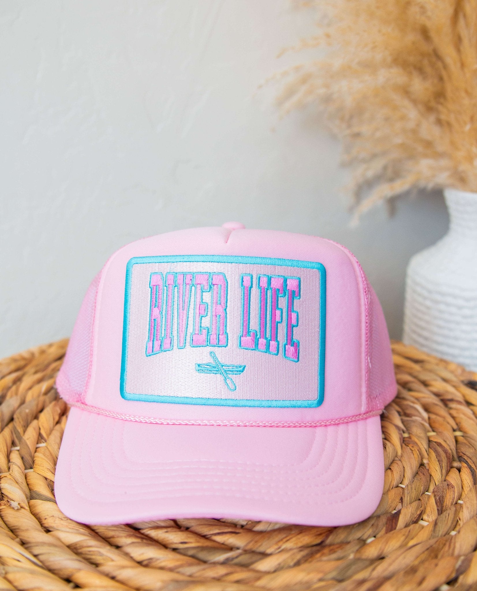 River Life Trucker Hat - Southern Chic Tees & Boutique