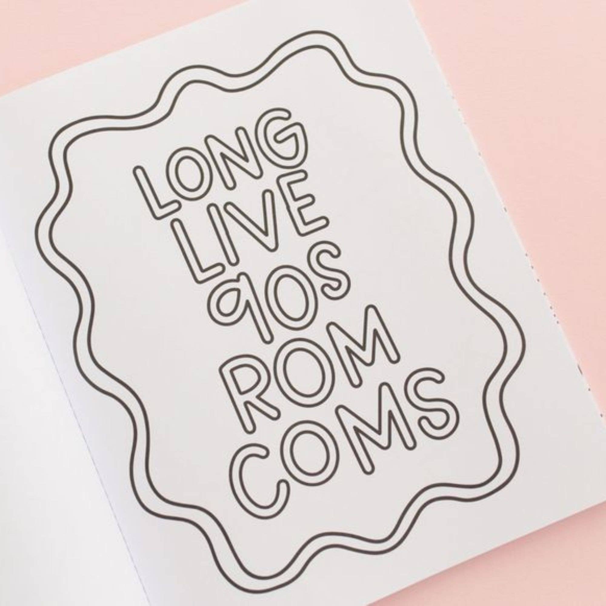 Rom Com Lover Coloring Book - Southern Chic Tees & Boutique