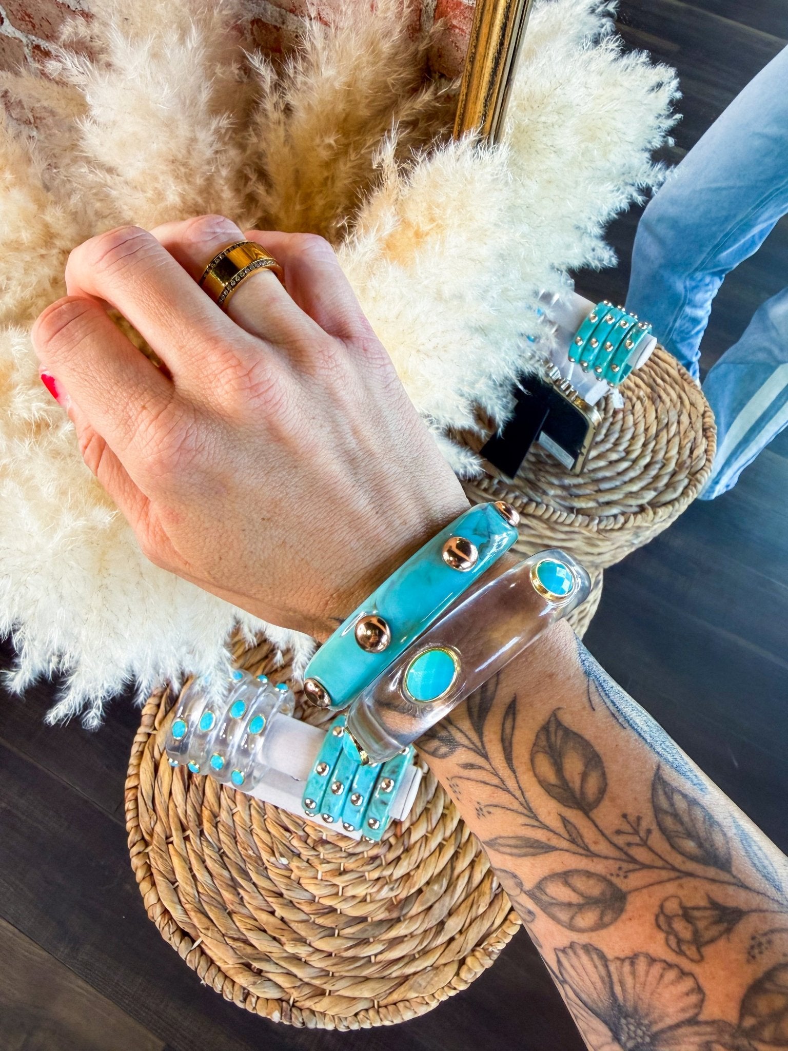 Ruthie Bangle | Clear - Southern Chic Tees & Boutique